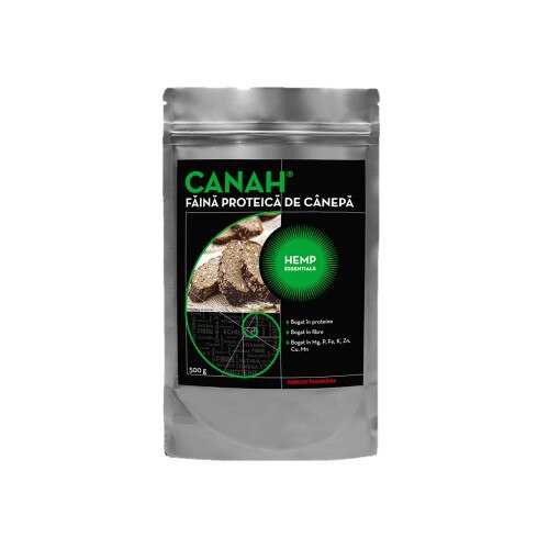 Faina proteica de canepa 300 g, Canah