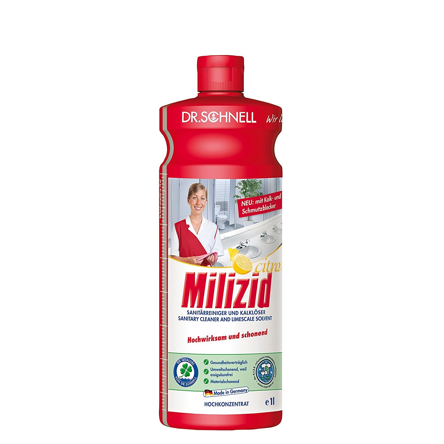 Detergent sanitar pentru intretinere zilnica MILIZID