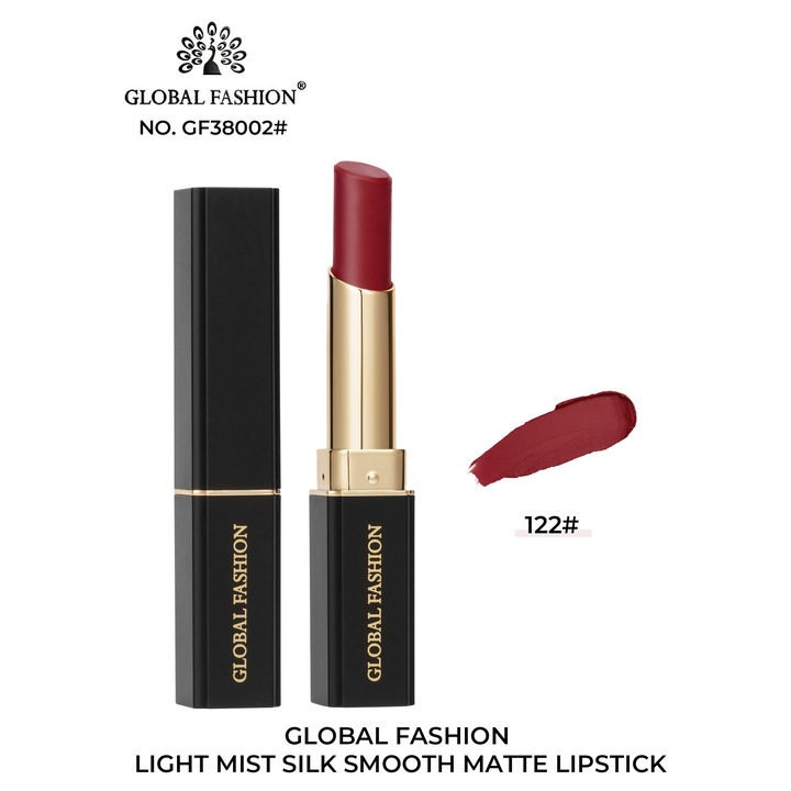 Матово червило Light Mist Silk Smooth Global Fashion #122