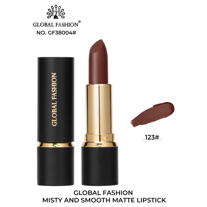 Ruj mat Misty and Smooth Global Fashion, #123