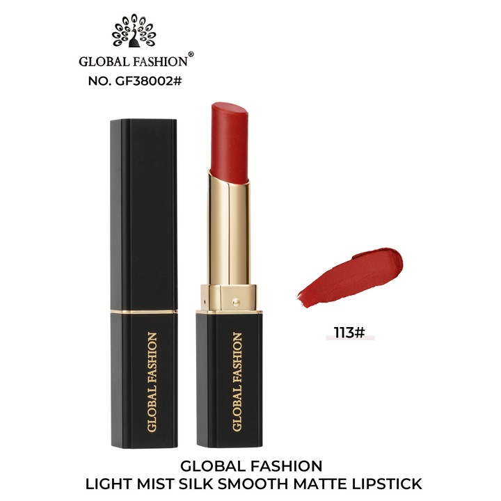 Матово червило Light Mist Silk Smooth Global Fashion #113