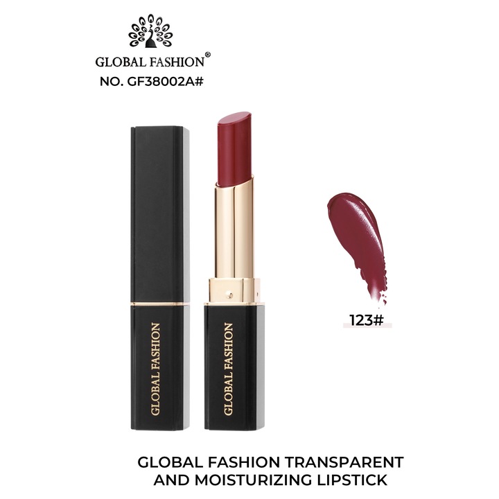 Прозрачно и хидратиращо червило Global Fashion, #123