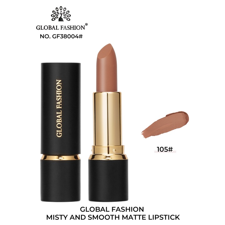 Матово червило Misty and Smooth Global Fashion, #105