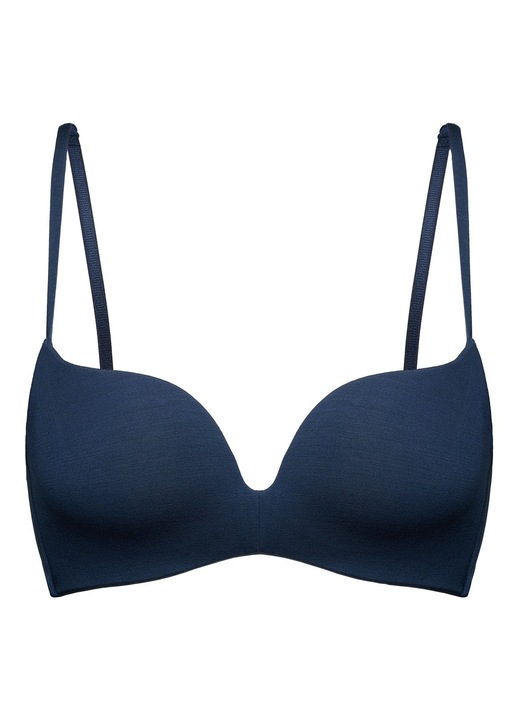 Sutien push-up Navy Comfie Esotiq, Albastru