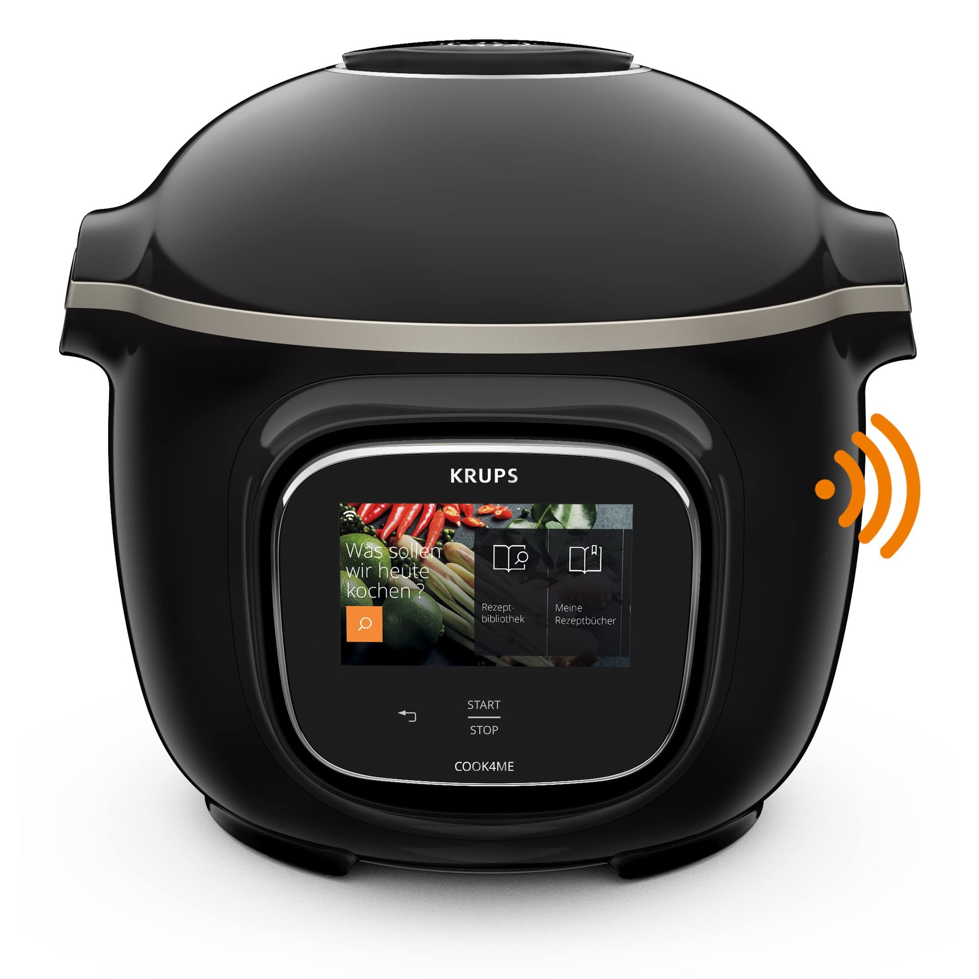 Multicooker Krups Cook4Me Touch, 6L, plastic, negru - eMAG.ro