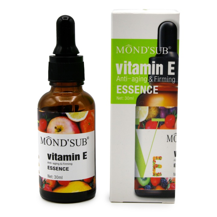 Ser pentru fata Mond'Sub, vitamina E, esenta anti-imbatranire si pentru fermitate, 30 ml
