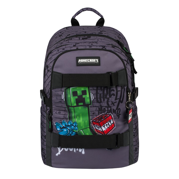 Rucsac scolar Skate Minecraft TNT