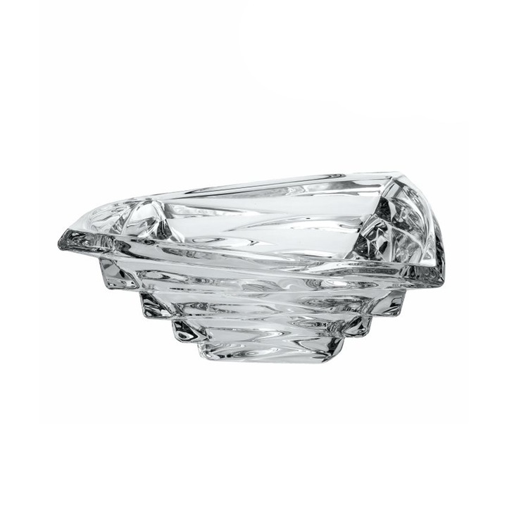 Fructiera Cristal Bohemia 28 cm transparent