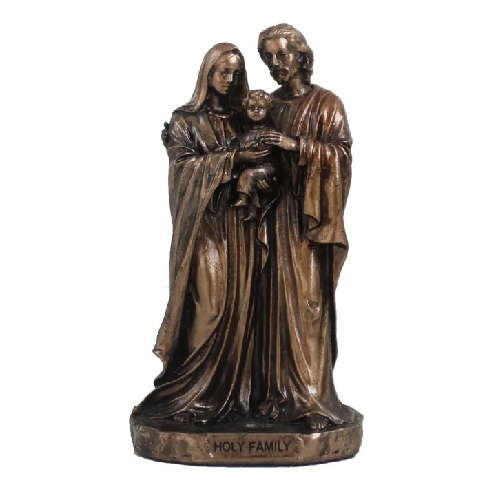Decoratiune bronz Holy Family H8.5