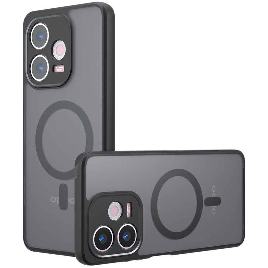 Husa pentru Oppo A5 Pro 4G / A5 Pro 5G - Techsuit PureFrost MagSafe - Frosted Black