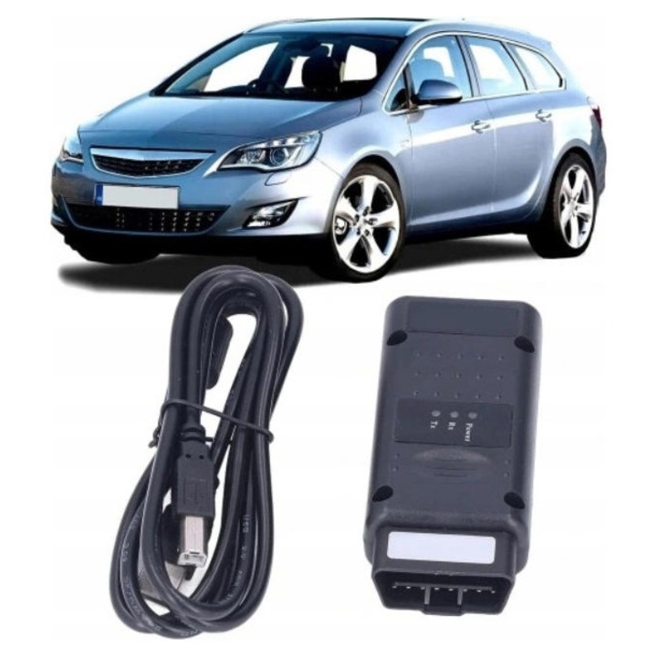 Diagnosztikai interfész OP-COM V1.99 OBD interfész szkennerekhez