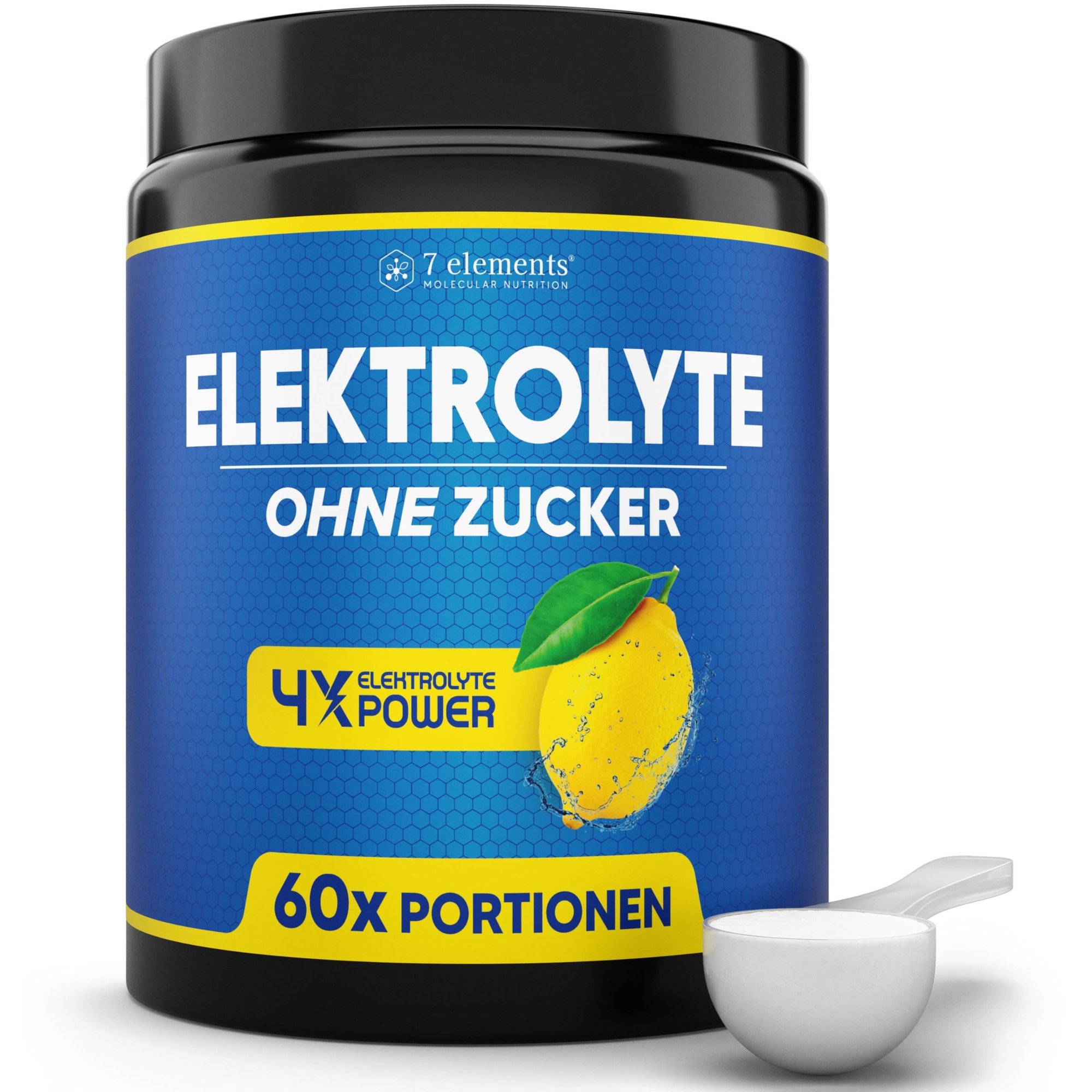 Pudră de electroliti fără zahăr, 7 elements, Power Electrolytes