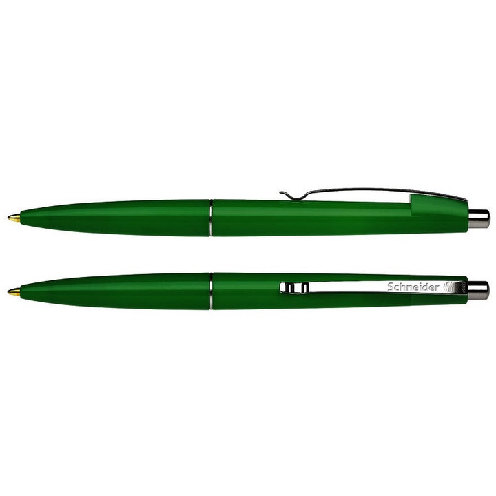 Pix Schneider Office, Clema Metalica, Corp Verde - Scriere Albastra