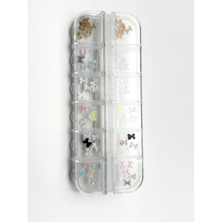 Figurine de manichiura 3D, set (funde nude)