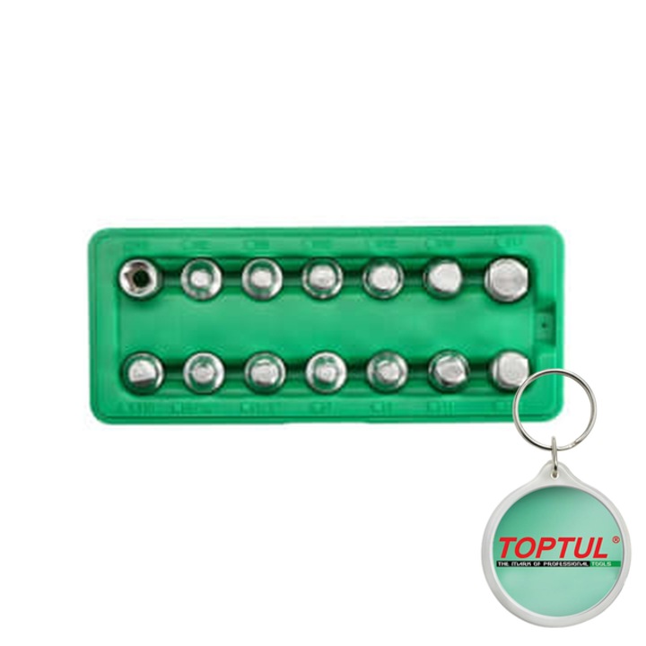 Cheia dopului de scurgere set, tubulara, destinat pentru dop de scurgere, Toptul, 1x Breloc