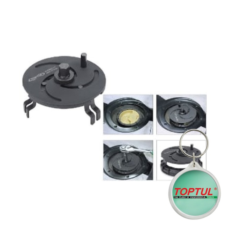 Cheie 16mm, domeniu 89-170mm/ pentru destrangerea si strangerea pompelor de alimentare/ trei brate, pentru cheie de 16 mm, Toptul, 1x Breloc