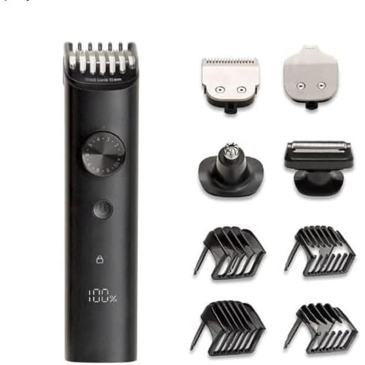 Set accesorii pentru aparat de ras Xiaomi Grooming Kit Pro, capete multiple, clasare IPX7, lavabil cu apă