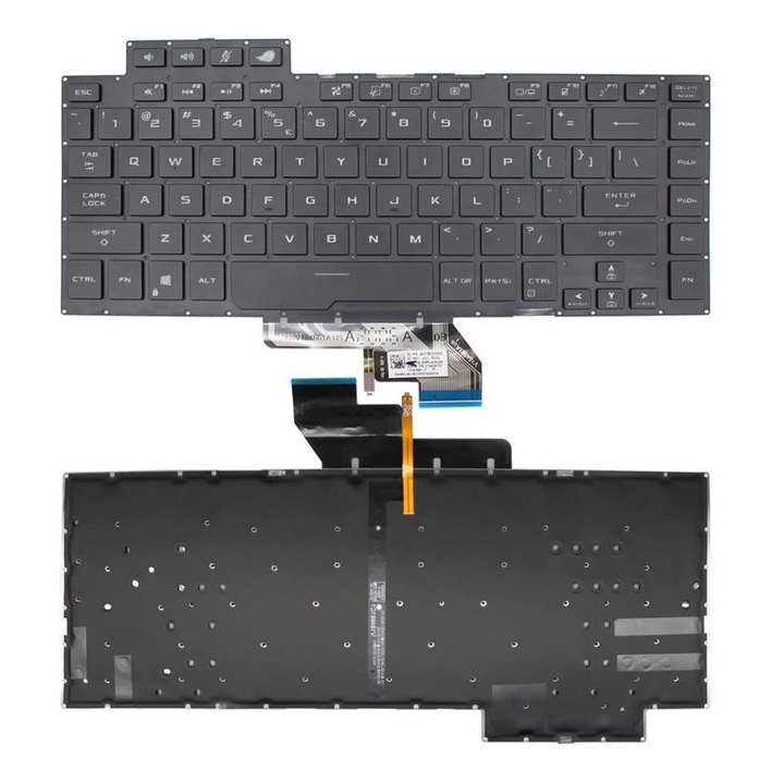 Tastatura laptop Asus ROG Zephyrus GA502 GU502 GX502 GU502G GA502G GM502 iluminata