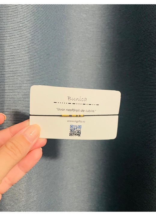 Bratara Cod Morse – Bunica