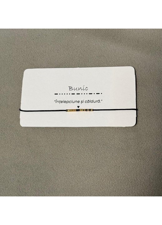 Bratara Cod Morse – Bunic