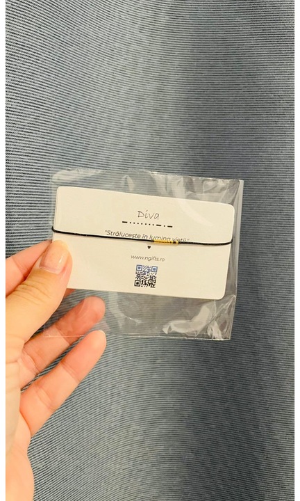 Bratara Cod Morse – Diva