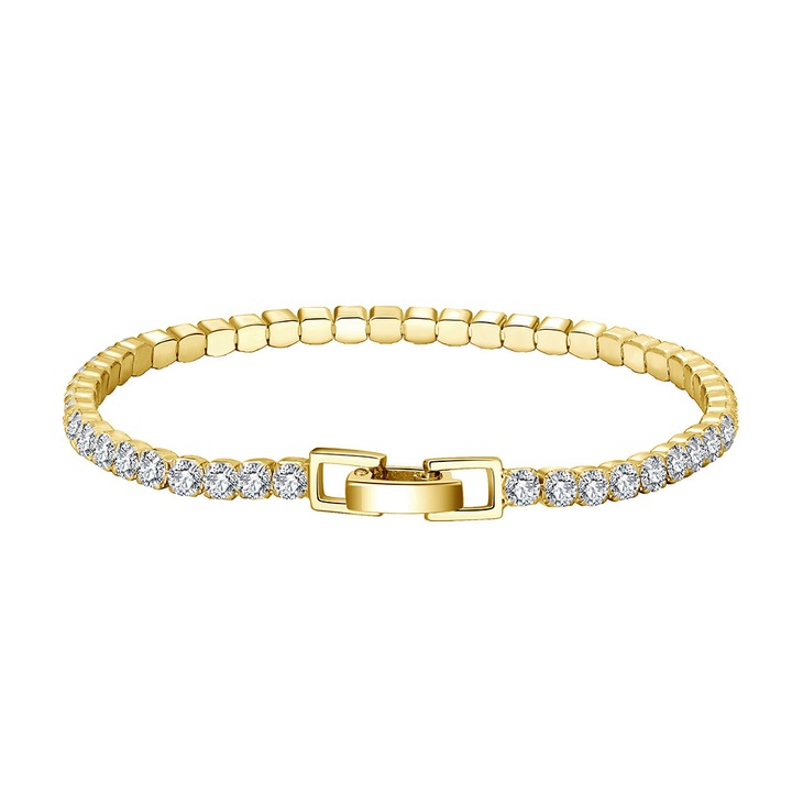 Bratara argint 925 placata cu aur 14K, BeSpecial, BRR83