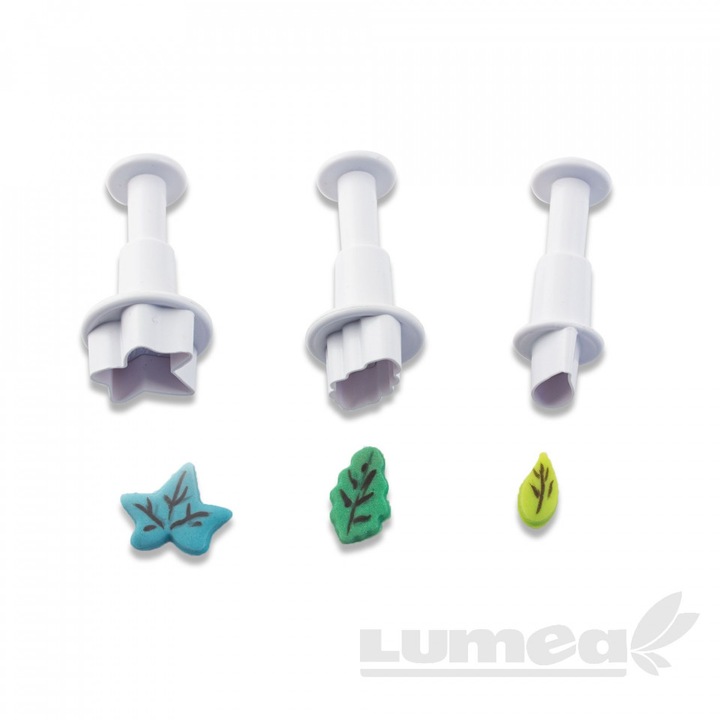 Set decupatoare frunze, 3 buc. - Lumea