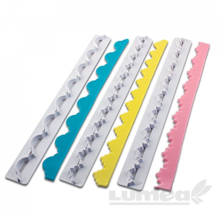 Set decupatoare textura, 3 buc. - Lumea