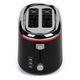 Prajitor de paine Star-Light TEB-850BR, 850W, 2 felii, Grad de rumenire ajustabil, 7 trepte, Functie dezghetare, Negru/Rosu