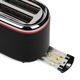 Prajitor de paine Star-Light TEB-850BR, 850W, 2 felii, Grad de rumenire ajustabil, 7 trepte, Functie dezghetare, Negru/Rosu