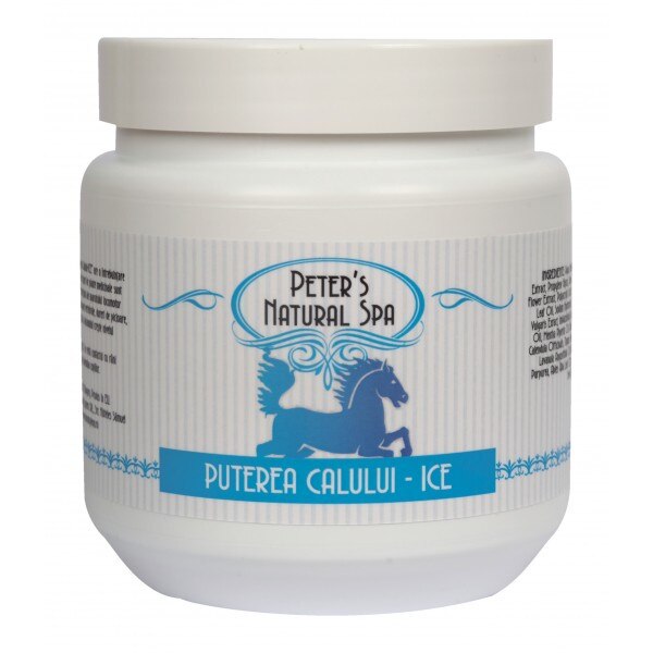 Gel Puterea Calului ICE Peter's Natural Spa 500g