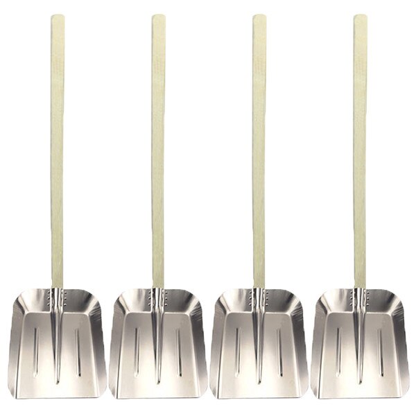 Pachet 4 bucati - Lopeti zapada din aluminiu, coada lunga