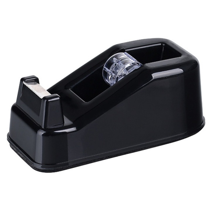 Dispenser De Birou, Pentru Banda Adeziva Max.19mm Latime, Donau - Negru