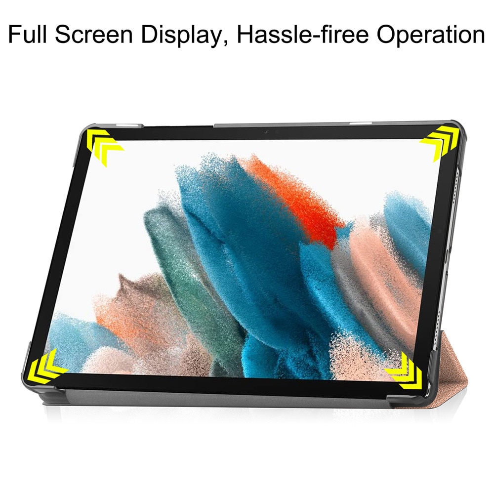 Husa pentru Samsung Galaxy Tab A11 8.7 inch tip stand si inchidere magnetica, protectie 360 - roz
