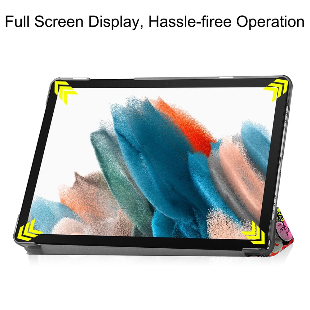Husa pentru Samsung Galaxy Tab A11 8.7 inch tip stand si inchidere magnetica, protectie 360 - Graffiti