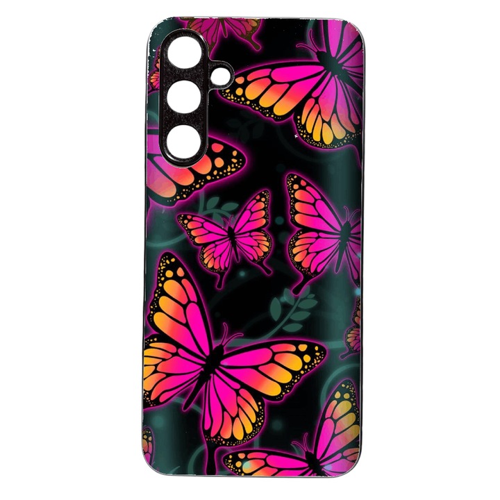 Husa Premium compatibila cu Samsung Galaxy A26/A17, Butterfly3 Style