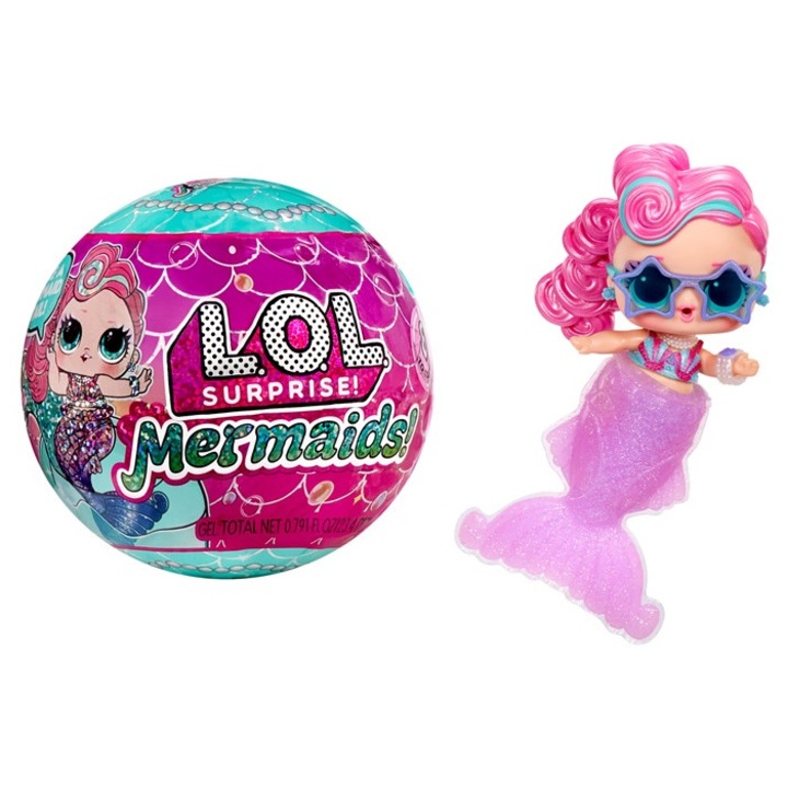 Papusi L.O.L. Surprise Mermaids Tots mix, set, multicolor, 12cm