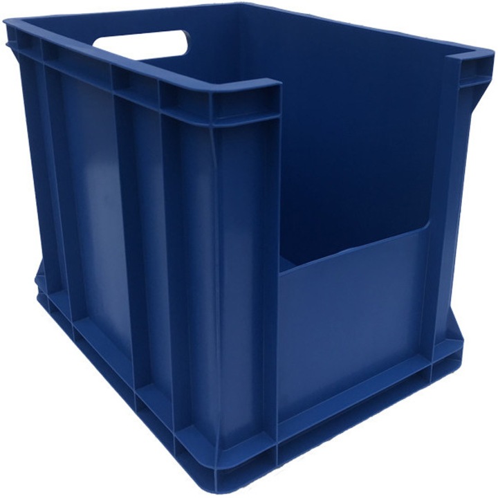 Cutie scule cu fereastra de inspectie, Q-BOX, 400x300x270mm, albastru