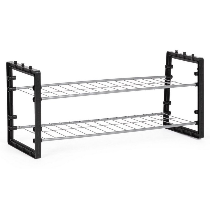 Шкаф за обувки стомана пластмаса Hallfrid 69x25x31h