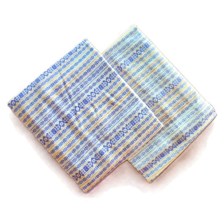 Set 4 Fete de perna Kotonia Home, 100% bumbac, finet color, multicolor, 50x80 cm, S15