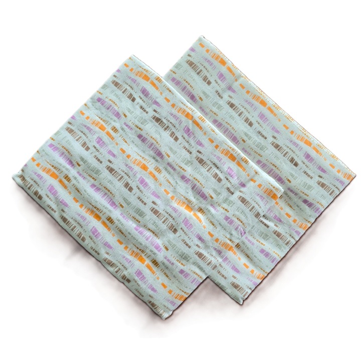 Pachet 4 Fete de perna Kotonia Home, 100% bumbac, finet color, multicolor, 50x80 cm, S25