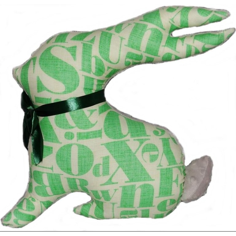 Perna jucarie Be Rabbit, Uma Xaris, Handmade in Romania, 47X40CM