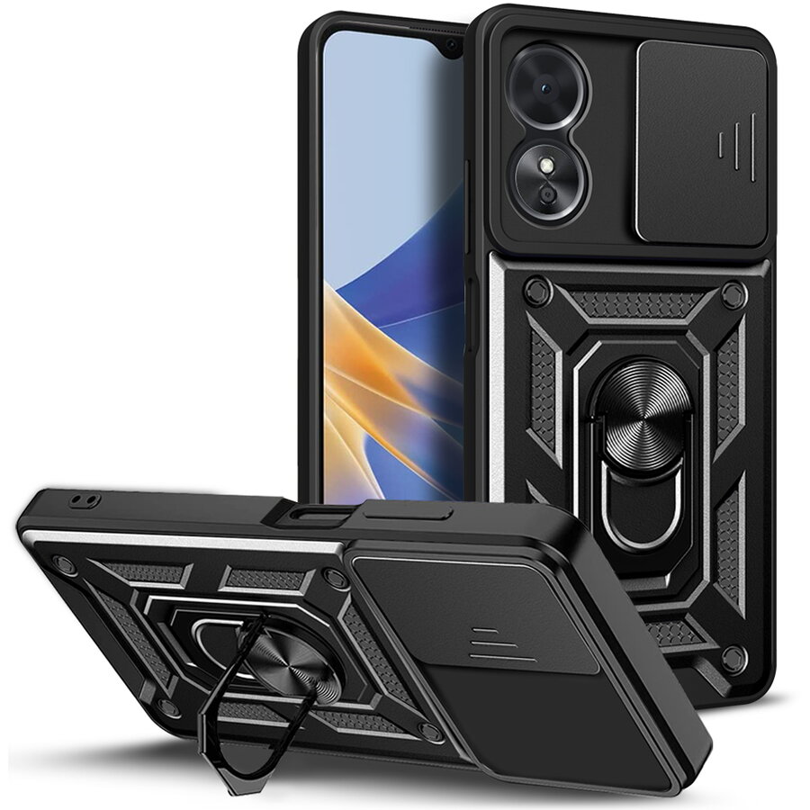 Husa pentru Samsung Galaxy S21 Ultra 5G - Techsuit CamShield Series - Black