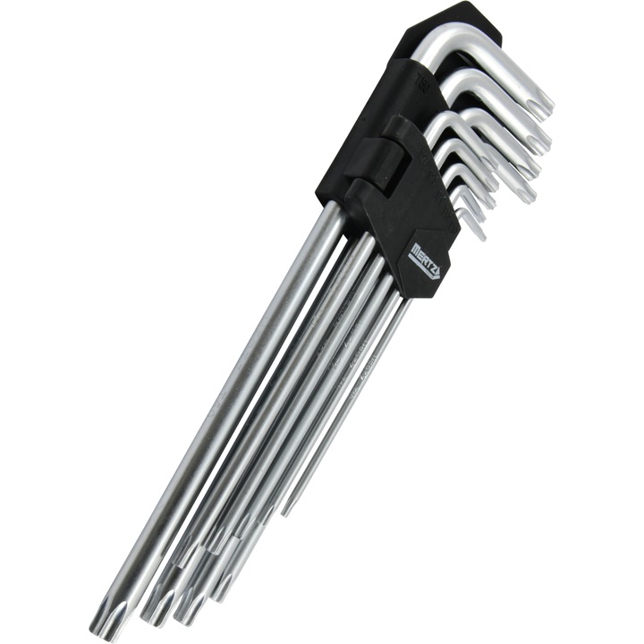 Set chei imbus TORX Mertz 9buc T10-T50, durabile, compacte
