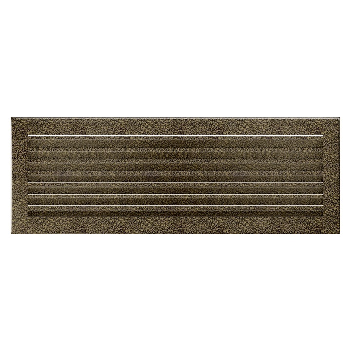 Grila aerisire Fresh Negru Auriu 17/49