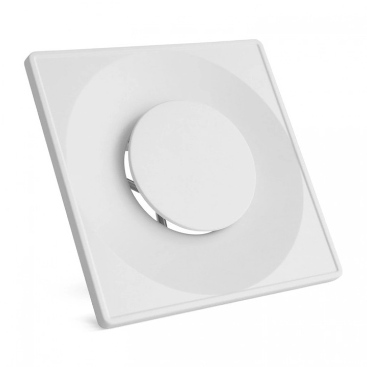 Anemostat patrat alb - fi100 - Modern