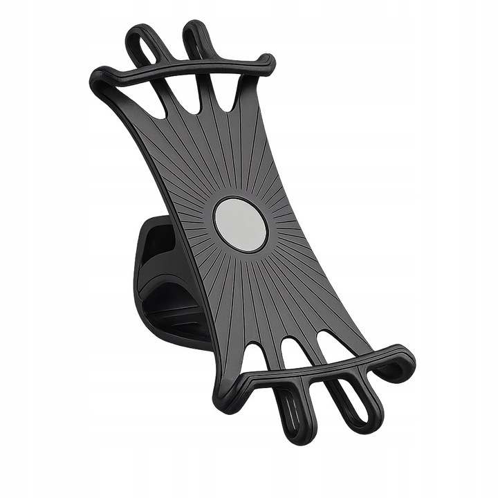 Vergionic univerzális telefontartó kerékpárra, fekete, 4-7" okostelefonokhoz, gyors rögzítés a kormányra