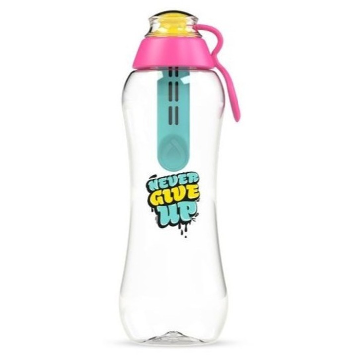 Butelca filtranta Dafi SOFT Lovable Power 0,7l, 2 filtre incluse, multicolor