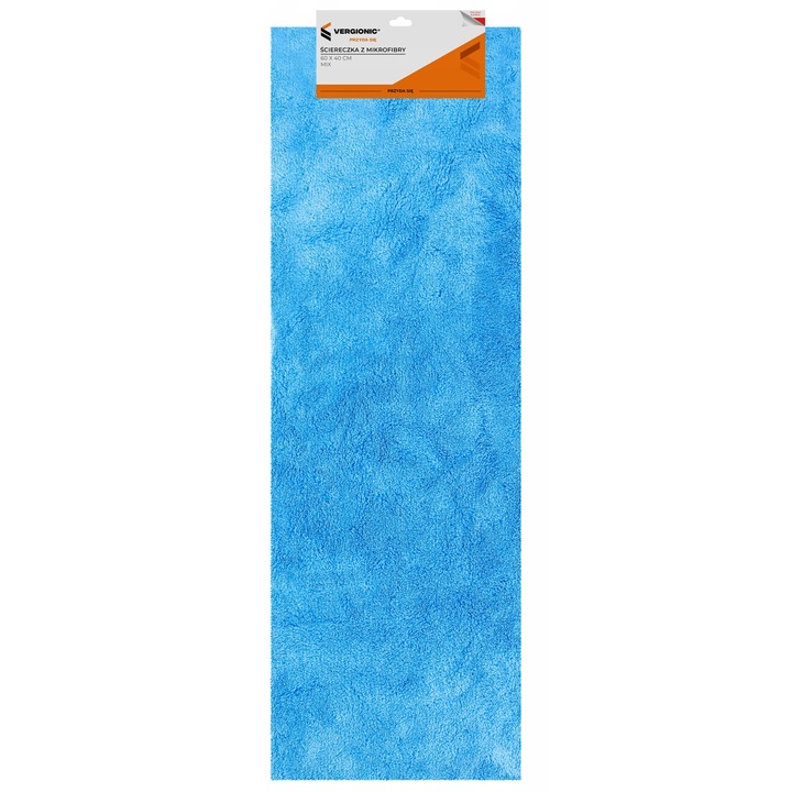 Laveta Vergionic din microfibra, 60x40cm, superabsorbanta, mix culori