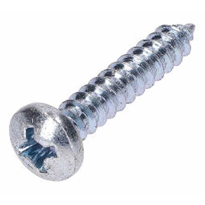 Lemezcsavar OEM kereszt bemélyedés ezüst 3,5x19mm PI-015728